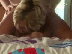 Loud BBW Gets Fucked From Behind In Her Pussy and Ass