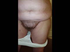 She pulls down her cotton pantys for me to look at her bush