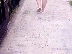 Gigantic buttocks of my neighbor